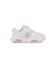 Reyber Beyaz Cırtlı Fileli Hafif Unisex Çocuk Spor Ayakkabı 026 F