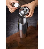 Komple Çelik 500 ml Shaker Kokteyl Hazırlama Kabı Bardağı cin344