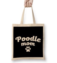 Poodle Mom 01 Bez Çanta Uzun Saplı