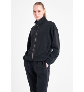 Kadın Fermuarlı Sweatshirt 25N-2101