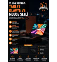 IPS LCD Ekranlı Android Tablet Yüksek Hafıza Kapasiteli Model
