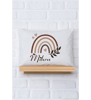 Pia Baby Premium %100 Pamuk İsme Özel Kız Bebek Yastık Kılıfı 35*45 cm 5086-12