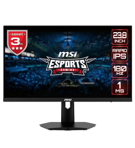 MSI G244F E2 23.8 inç 180Hz 1ms Full HD Adaptive Sync Rapid IPS Gaming Monitör