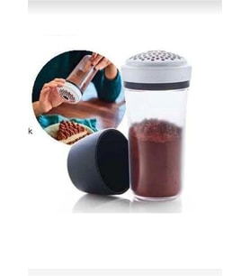 Tupperware Kristalin Baharatlık 375 Ml Siyah