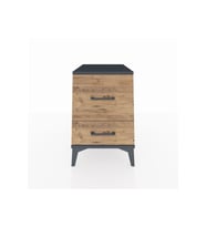 Kronos Komodin 2 Çekmeceli 44x59x64 Antrasit-Çam