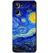 Realme 10 4G Kılıf HD Desen Baskılı Kılıf - Starry Night