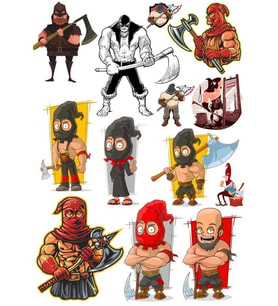 Cellat Sticker Set 5 12 Parça Telefon, Tablet, Defter, Laptop Sticker