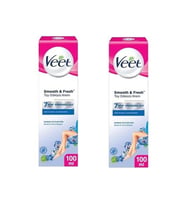 Veet Smooth & Fresh Hassas Ciltler için Tüy Dökücü Krem 100 ML x 2
