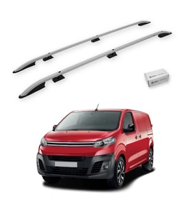 Turtle Citroen Dispatch (Mk3) 2017-2025 / Orta Şasi Tavan Çıtası Crown Gri