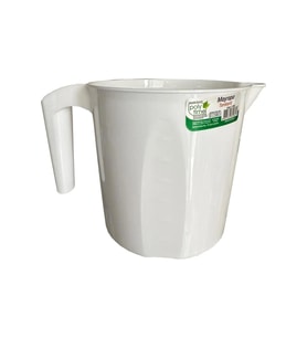 Polytime Plastik Bej Ölçekli Maşrapa - 1.5 Litre