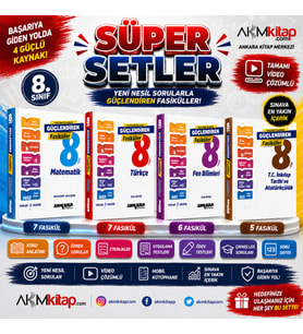 Ankara Yayıncılık 8. Sınıf Güçlendiren Fasiküller Seti 4 Kitap