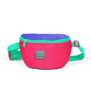 Coral High Sport Neon Mercan Lavanta İki Bölmeli  Bel Çantası 22618