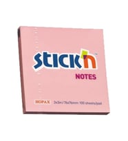 Gıpta 100 Yaprak Stickn Eco Notes Yapışkanlı Not Kağıdı Pastel Pembe 76 x 51 mm