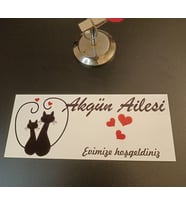 Kişiye Özel Kapı İsimliği