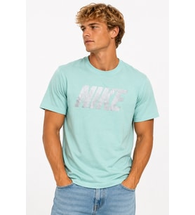 Nike Sportswear Shine Logo Unisex Tee Simli Logolu Unisex Tişört Yeşil