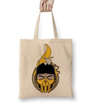 Mortal Kombat Scorpion Bez Çanta Uzun Saplı