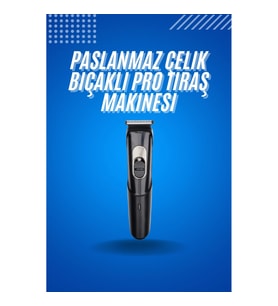 Ense Kesme Makinesi Şarjlı Saç Sakal Tıraş Makinesi Taşınabilir