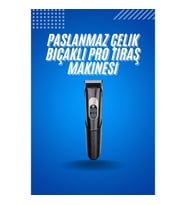 Ense Kesme Makinesi Şarjlı Saç Sakal Tıraş Makinesi Taşınabilir