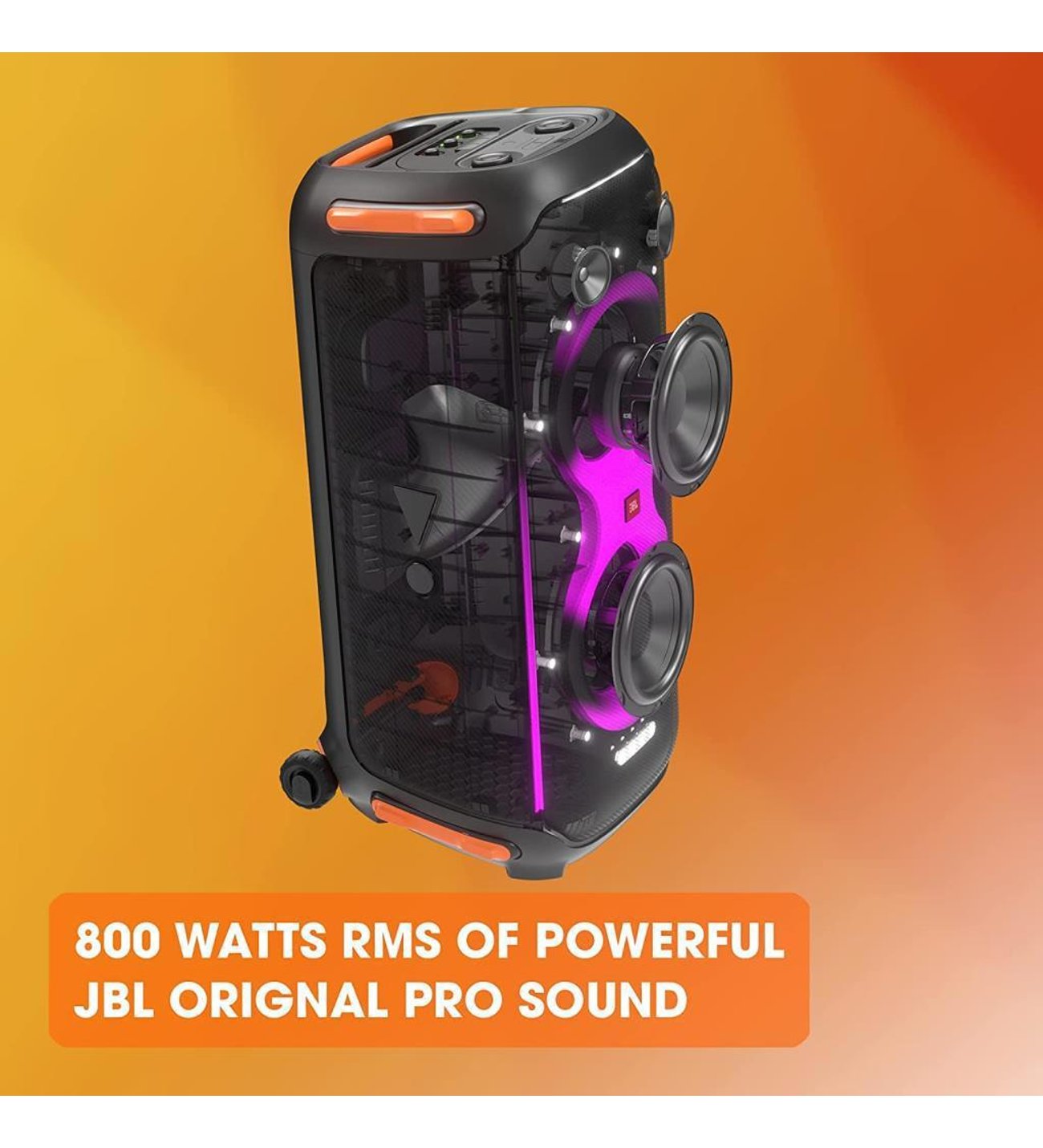 JBL PartyBox 710 Bluetooth Hoparlör, Suya Dayanıklı, 800 W-Outlet