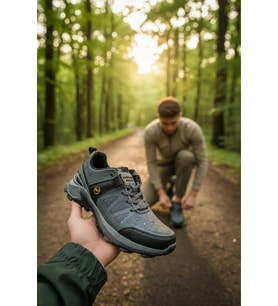 Enoch Erkek Outdoor Trekking Ayakkabısı - Kaymaz Taban Yürüyüş Botu