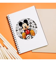 Mickey Mouse Sevgili Çift Tasarımlı Defter