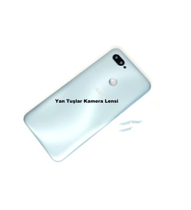 Oppo A12 Kasa Arka Pil Batarya Kapağı GRİ