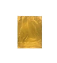 Hediye Paketi İçin Metalize Yapışkanlı Poşet 35X50 CM (100 Adet)  Altın