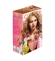 Colorx Saç Boyası Tekli Set - 8.73 KARAMEL