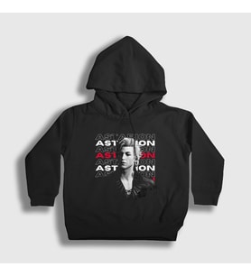 Presmono Unisex Çocuk Siyah Astarion V2 Vampire Oyun Baldur's Gate Kapüşonlu Sweatshirt 495637tt