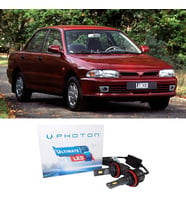 Mitsubishi Lancer Led Xenon Uzun + Kısa Far Ampulü H4 Ultimate Yeni Seri Beyaz 1993-1996