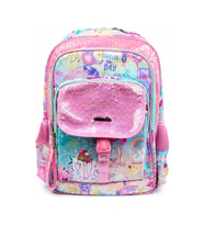 CHIMOLA GRAFFITI SIRT ÇANTASI 18" PEMBE (U)