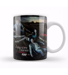 The Vampire Diaries Kupa Bardak Porselen