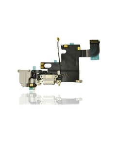 Apple iPhone 6 İle Uyumlu Şarj Soketi (Siyah)