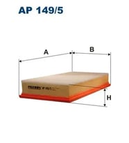FILTRON AP1495 Hava Filtresi 1J0129620A