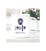 Kişiye Özel Zabıta Tasarımlı Kupa 02