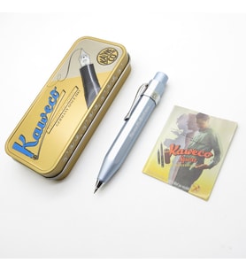 Kaweco 10001204 AL Sport 0.7 Açık Mavi Versatil Kalem Mat Krom  İsme Özel Kalem