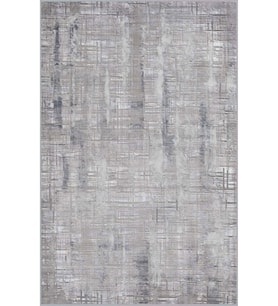 Eliana Home Baskılı, Yıkanabilir Kaymaz Taban Salon Halısı LNA0549 100x150 cm (Gri)