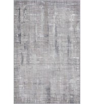 Eliana Home Baskılı, Yıkanabilir Kaymaz Taban Salon Halısı LNA0549 100x150 cm (Gri)