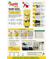 Supta Mix Sarı Güç Çok Amaçlı Temizleyici 1000 ml