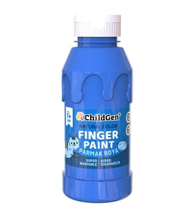 Süper Yıkanabilir Parmak Boya 350 Ml Şişe 1