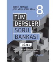 LGS 8. SINIF TÜM DERSLER SÖZEL BECERİ TEMELLİ SORU BANKASI