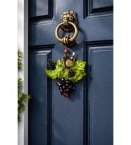 Üzüm Figürlü Duvar Süsü – Premium Reçine Dekor – Salon, Mutfak ,Kapı ve Balkon İçin Şık Tasarım (20 cm)