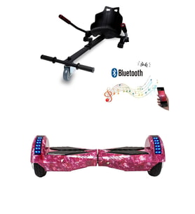 CityMate Smart Balance Elektrikli Kaykay Hoverboard 8.5inch + Hoverkart Set Akıllı Denge Ledli Bluetooth D13