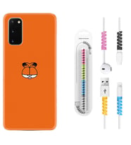 Samsung A02S A03S A10 A12 A13 A21S A22 Kılıf Kablo Koruma Spiral Silikon Garfi 1733