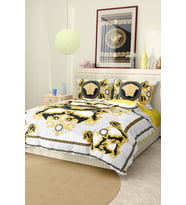 Çift Kişilik Nevresim Takımı Pamuklu Saten Kumaş 6 Parça 3D Dijital Baskı Duvet Cover Set Model.