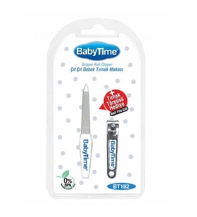 Baby Time Çıtçıtlı Tırnak Makası Seti (Standart)