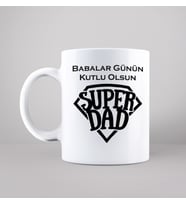Babalar Günü Tasarımlı Kupa