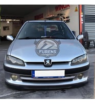 Peugeot 106 1991-2004 Uyumlu H lip Esnek Ön Lip 2 Parça Karlık Ön Ek Tampon Altı Dil