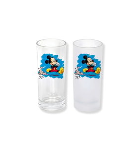 Ghostbastır Design Mickey Mouse Buzlu / Buzsuz Seçenekli Rakı Bardağı – 1 Adet Şık Sunum Bardağı 087