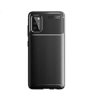 Samsung Galaxy A02S Kılıf Esnek Soft Karbon Tasarım Legion Serisi (Siyah)